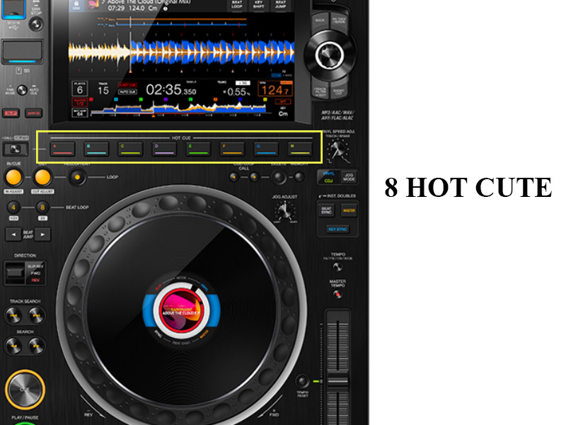 Bàn DJ Pioneer CDJ-3000