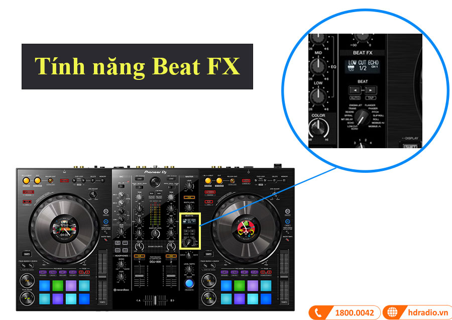 Bàn DJ Pioneer DDJ-800