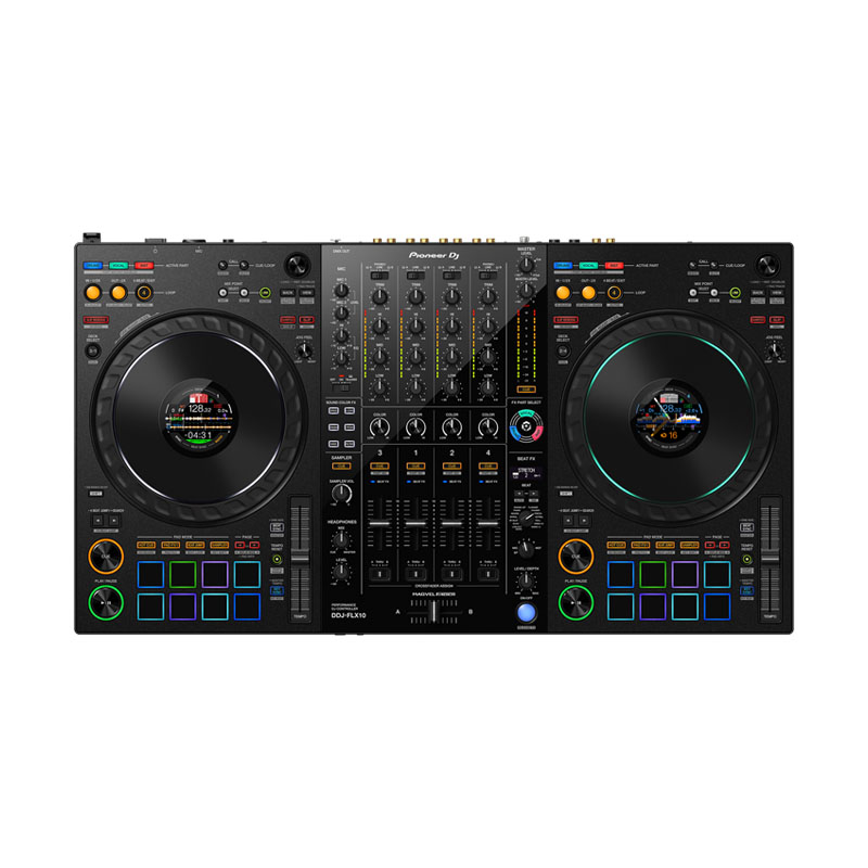 Bàn DJ Pioneer DDJ-FLX10, 4 Kênh, Kết Nối PC, Mac, Rekordbox, Serato