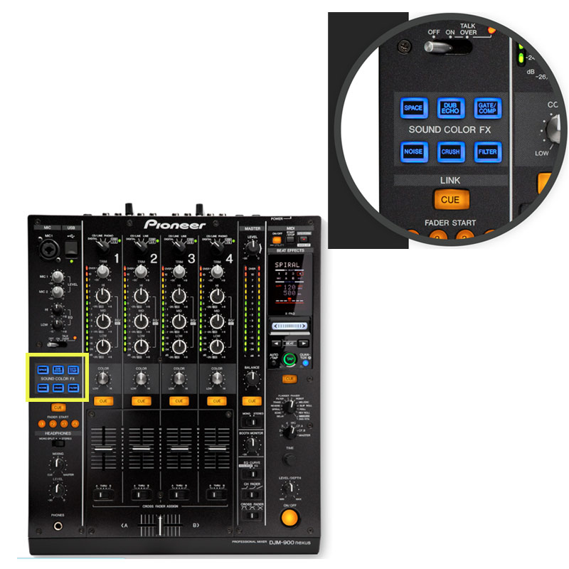 Bàn DJ Pioneer DJM-900NXS
