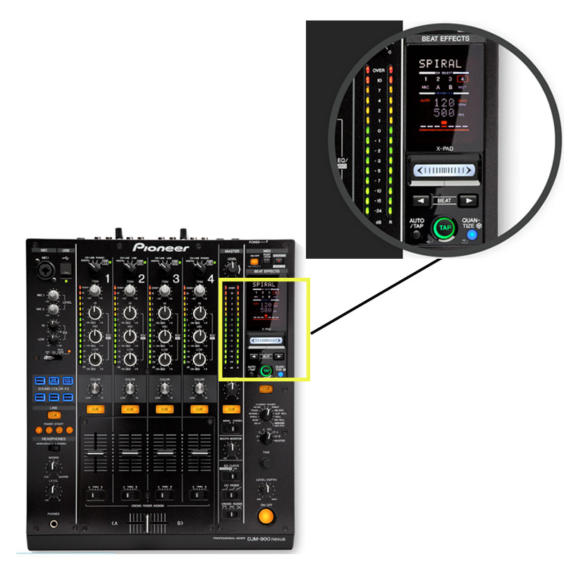 Bàn DJ Pioneer DJM-900NXS