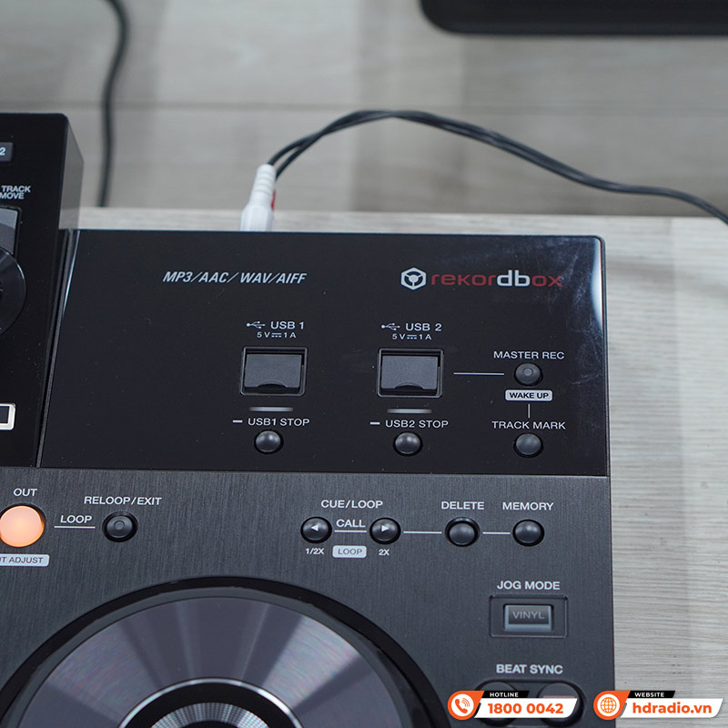 Bàn DJ Pioneer XDJ-RR, Rekordbox DJ, hệ thống All-in-One, 2 cổng USB, 2 kênh-10