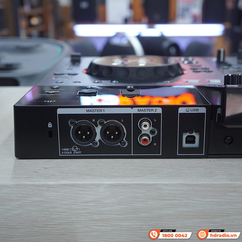 Bàn DJ Pioneer XDJ-RR, Rekordbox DJ, hệ thống All-in-One, 2 cổng USB, 2 kênh-16