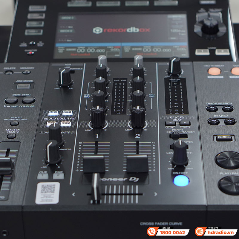 Bàn DJ Pioneer XDJ-RR, Rekordbox DJ, hệ thống All-in-One, 2 cổng USB, 2 kênh-7