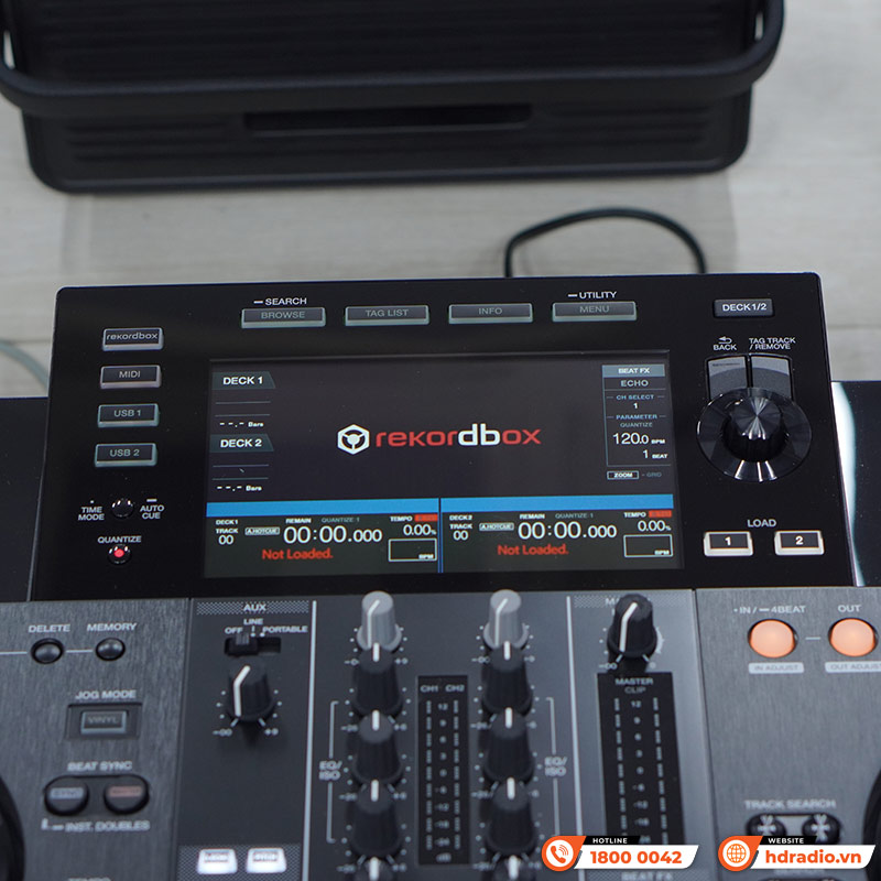 Bàn DJ Pioneer XDJ-RR, Rekordbox DJ, hệ thống All-in-One, 2 cổng USB, 2 kênh-8