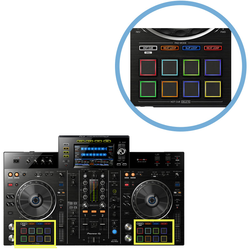 Bàn DJ Pioneer XDJ-RX2