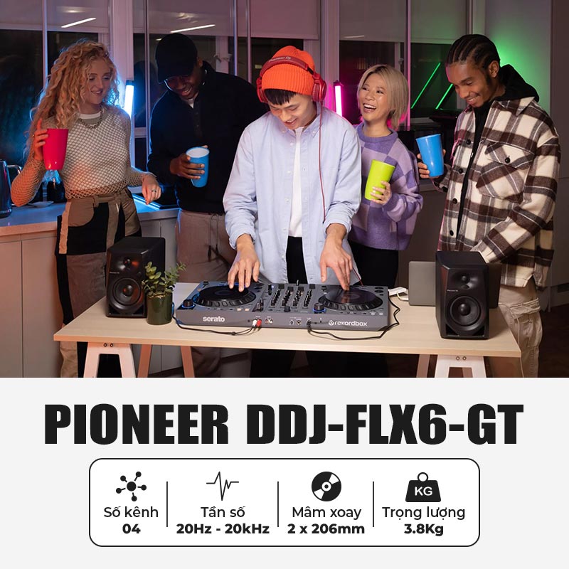 Đặc điểm nổi bật của Pioneer DDJ-FLX6-GT