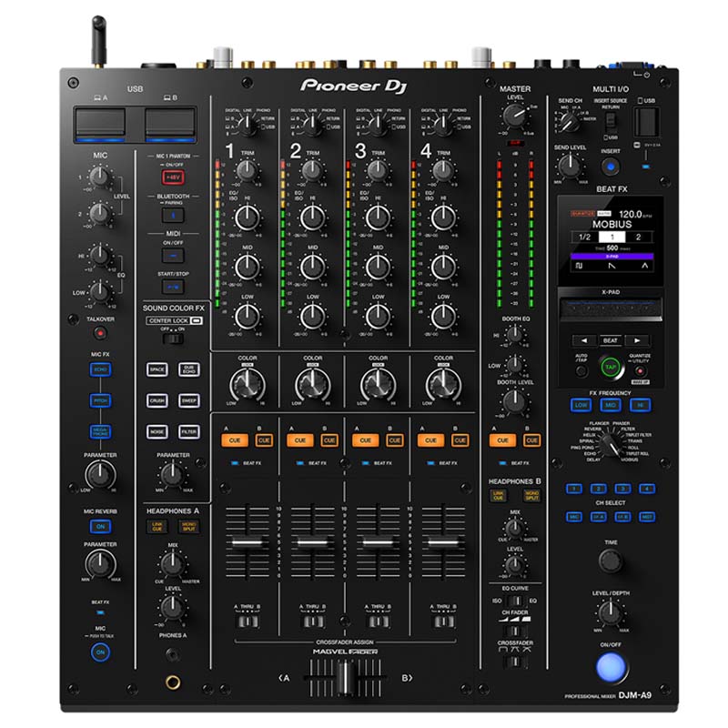 Bàn DJ Pioneer DJM-A9, 4 kênh, Bluetooth 5.0