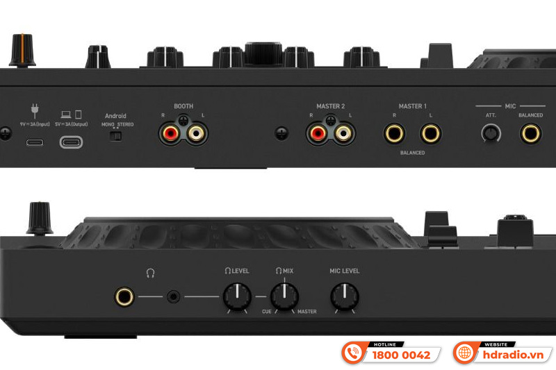 Bàn DJ AlphaTheta DDJ-GRV6