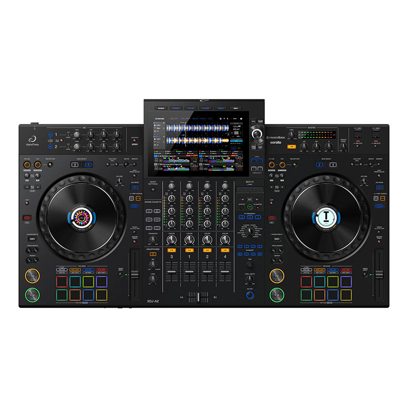 Bàn DJ AlphaTheta XDJ-AZ, 4 kênh, All-in-one, Rekordbox, Serato DJ