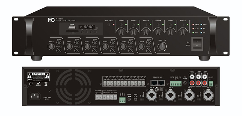 Dàn âm thanh đa vùng ITC 01 Dàn âm thanh đa vùng ITC 01