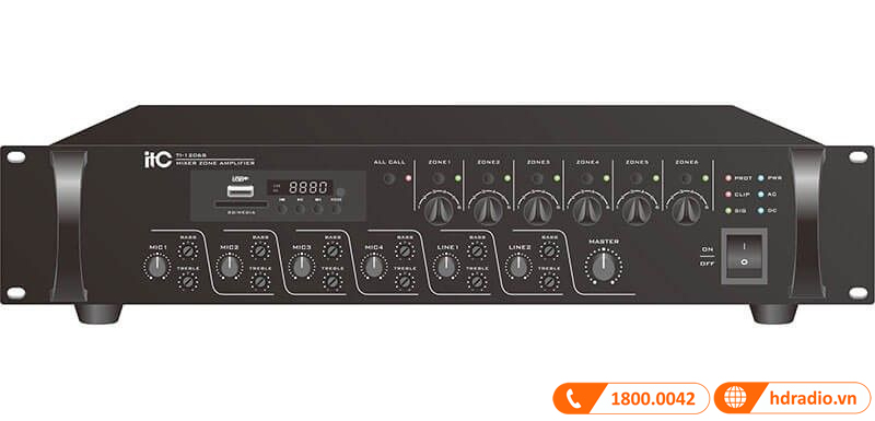 Dàn âm thanh đa vùng ITC 01 Dàn âm thanh đa vùng ITC 01