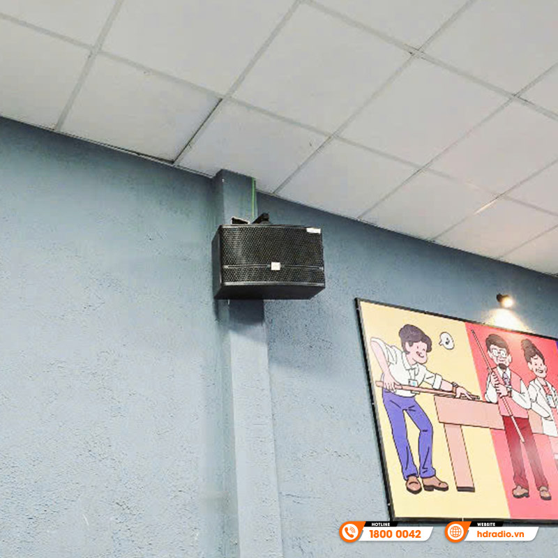 Dàn âm thanh quán Bi-a, Cafe BA01 (CAVS CK10, Kiwi PD8000)-3