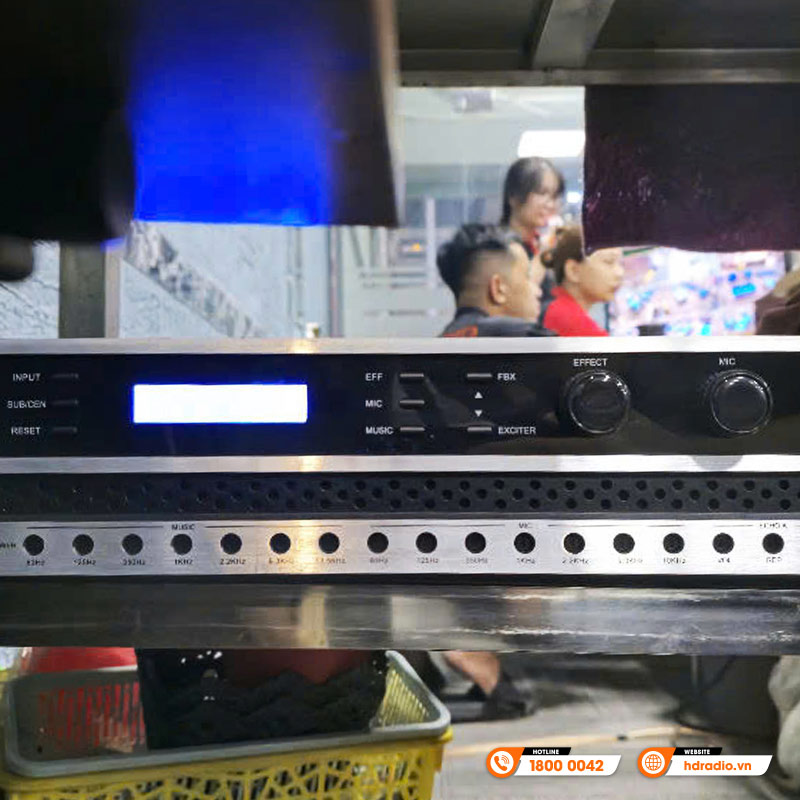 Dàn âm thanh quán Bi-a, Cafe BA01 (CAVS CK10, Kiwi PD8000)-6