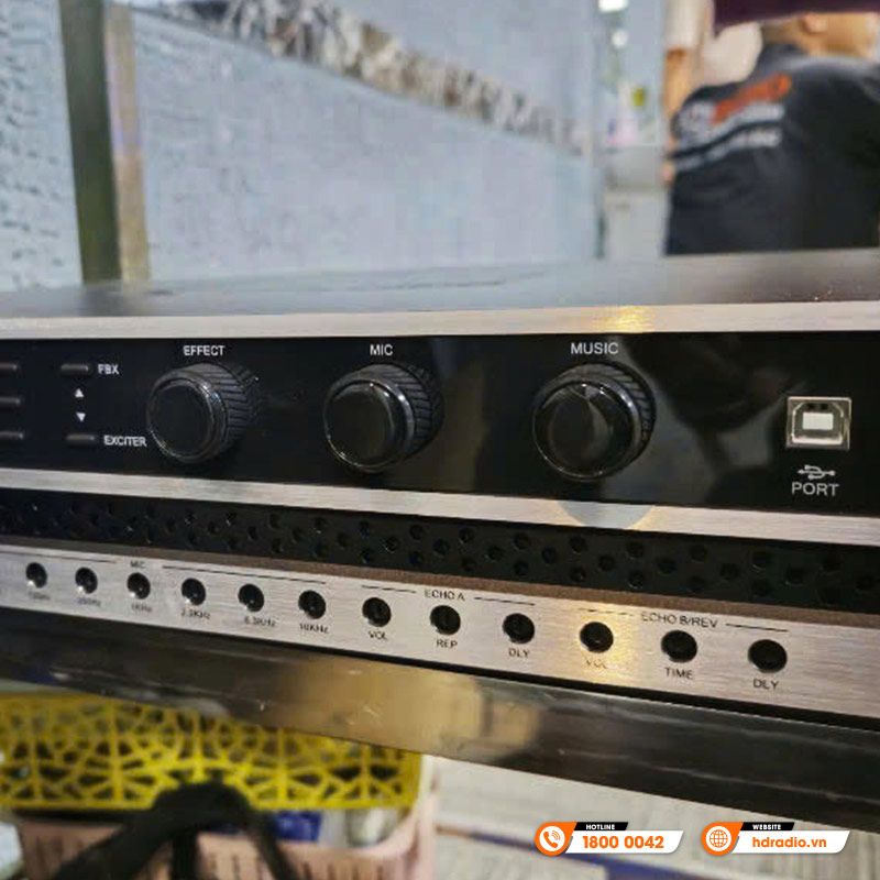 Dàn âm thanh quán Bi-a, Cafe BA01 (CAVS CK10, Kiwi PD8000)-7