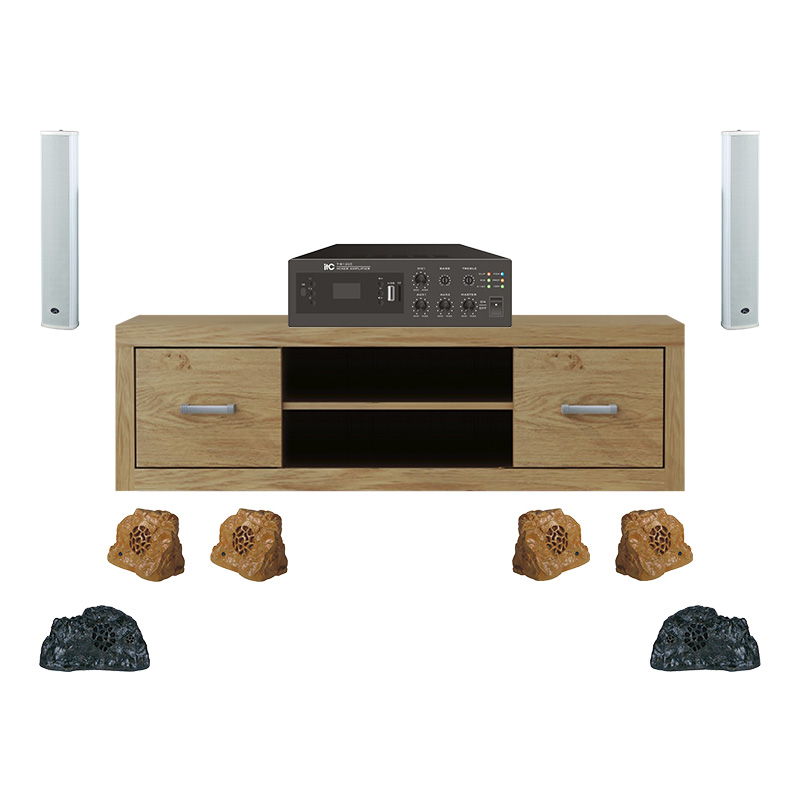 Dàn âm thanh Sân vườn HDG02 Diện tích 150-250m2 (ITC T-300B, ITC T-703A, ITC T-300J, ITC T-B120E)