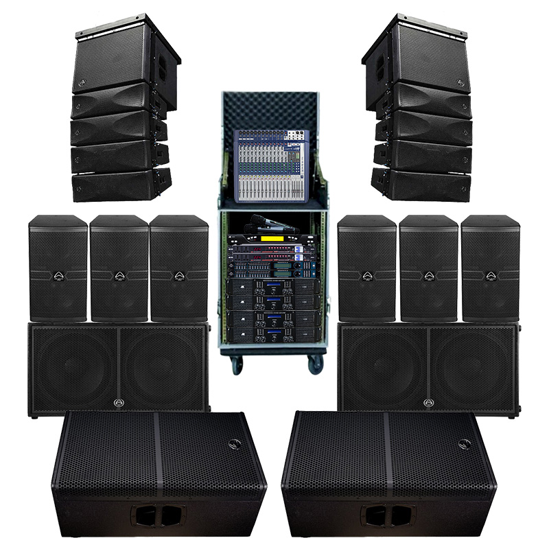 Dàn âm thanh tiệc cưới Wharfedale TC02 (Wharfedale WLA 12MA, Impact X218B, WLA25, Anglo X12A, WLA25SUB, Pro VERSADRIVER SC-48, Yamaha MG16XU, JKaudio H4800, K800, Kiwi S803A)