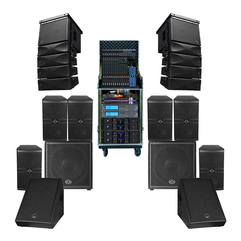 Dàn âm thanh tiệc cưới Wharfedale TC03 (Wharfedale Delta X12M, Delta-15B, WLA25, Anglo X12A, WLA25SUB, JKaudio H4800, K800, DriveRack DBX 480M, Yamaha MG16XU, Kiwi S803A)