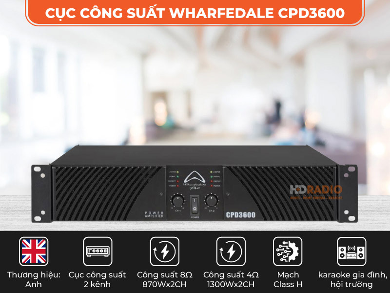 Cục công suất Wharfedale CPD3600