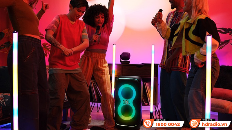 Đồng bộ Đèn sân khấu JBL PartyLight Beam