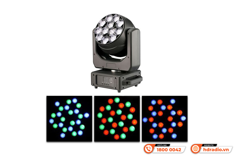 Đèn ZYT-LED12x40 Beam Moving Head With Zoom