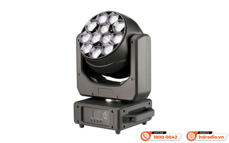 Đèn ZYT-LED12x40 Beam Moving Head With Zoom