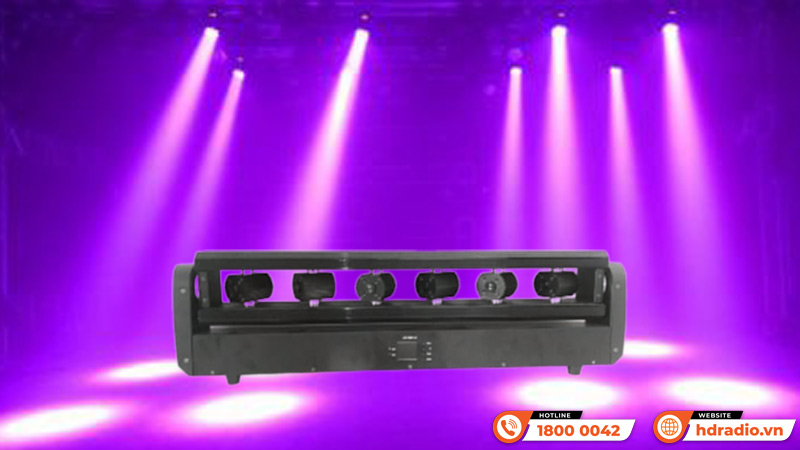 Điều khiển Đèn ZYT-6 eyes laser lamp