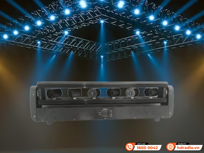 Thiết kế Điều khiển Đèn ZYT-6 eyes laser lamp