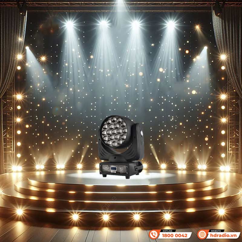 Tạo chớp Đèn ZYT-LED 19x12w Focus Moving Tạo chớp Đèn ZYT-LED 19x12w Focus Moving