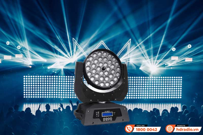Điều khiển Đèn ZYT-LED 36x10w Focus Moving AP-L3610