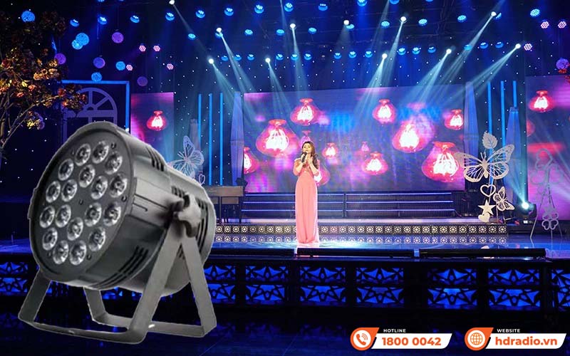 Đèn sân khấu ZYT-LED 18x10W 4in1 Full LP-1810 II