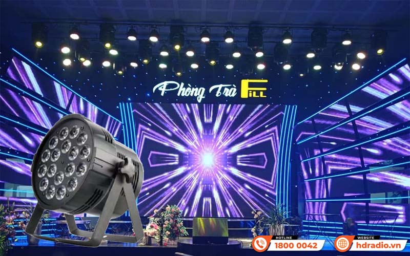 Đèn sân khấu ZYT-LED 18x10W 4in1 Full LP-1810 II