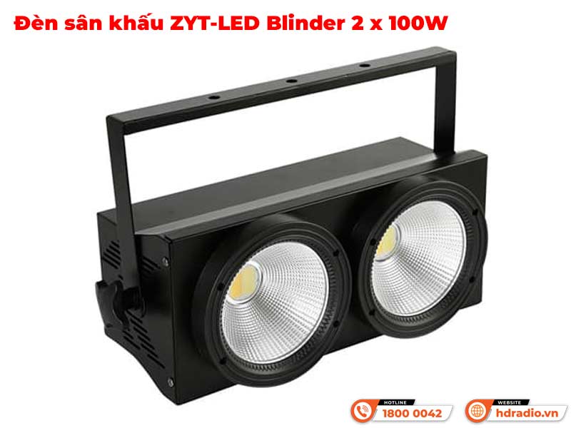 Đèn sân khấu ZYT-LED Blinder 2 x 100W