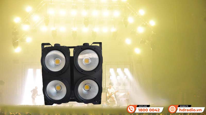 Hiệu ứng Đèn ZYT-LED Blinder 4 x 100W LP-4100