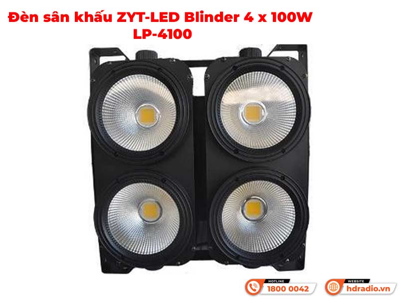 Đèn sân khấu ZYT-LED Blinder 4 x 100W LP-4100