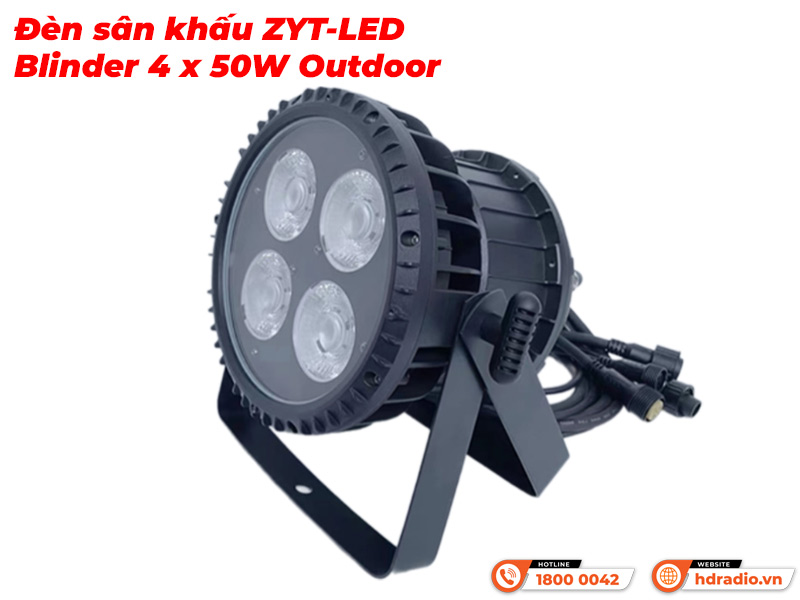 Đèn sân khấu ZYT-LED Blinder 4 x 50W Outdoor