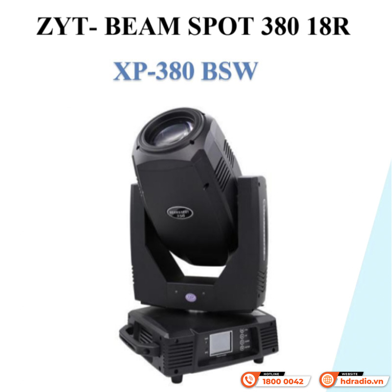 Đèn sân khấu ZYT-Beam Spot 380 18R XP-380 BSW