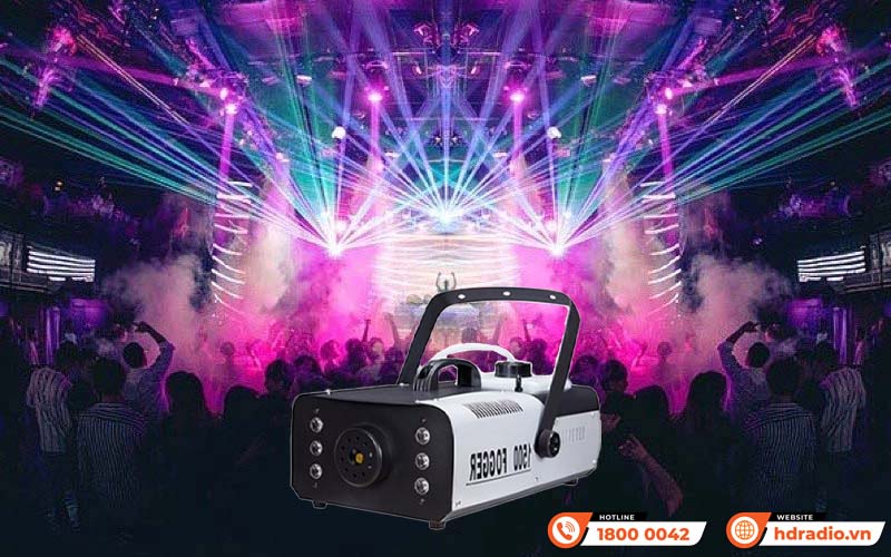Máy tạo khói LED ZYT 1500W DJ-1500L Máy tạo khói LED ZYT 1500W DJ-1500L