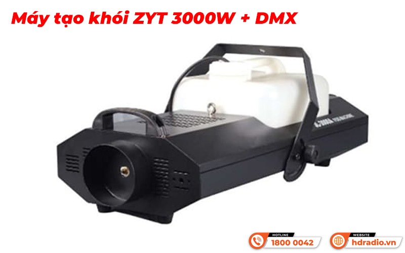 Máy tạo khói ZYT 3000W + DMX