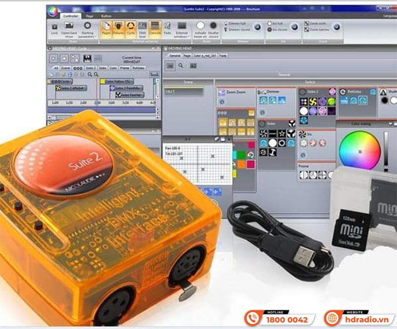 Thiết bị điều khiển ánh sáng Sunlite 2FC Thiết bị điều khiển ánh sáng Sunlite 2FC