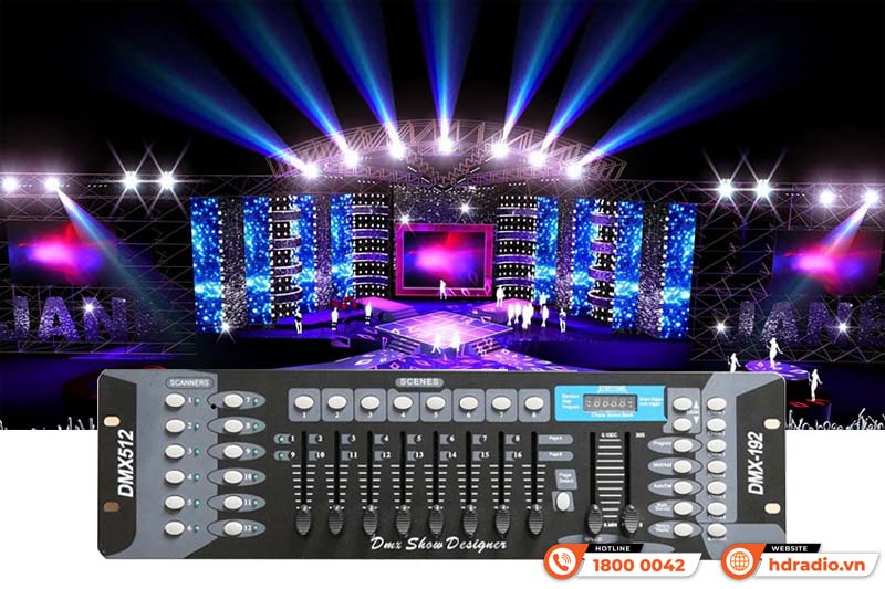 Bàn điều khiển ZYT-DMX 192 AE-192L