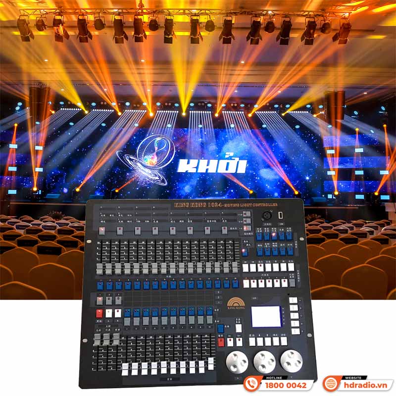 Bàn điều khiển ZYT-DMX Kingkong 1024 AE-1024 L