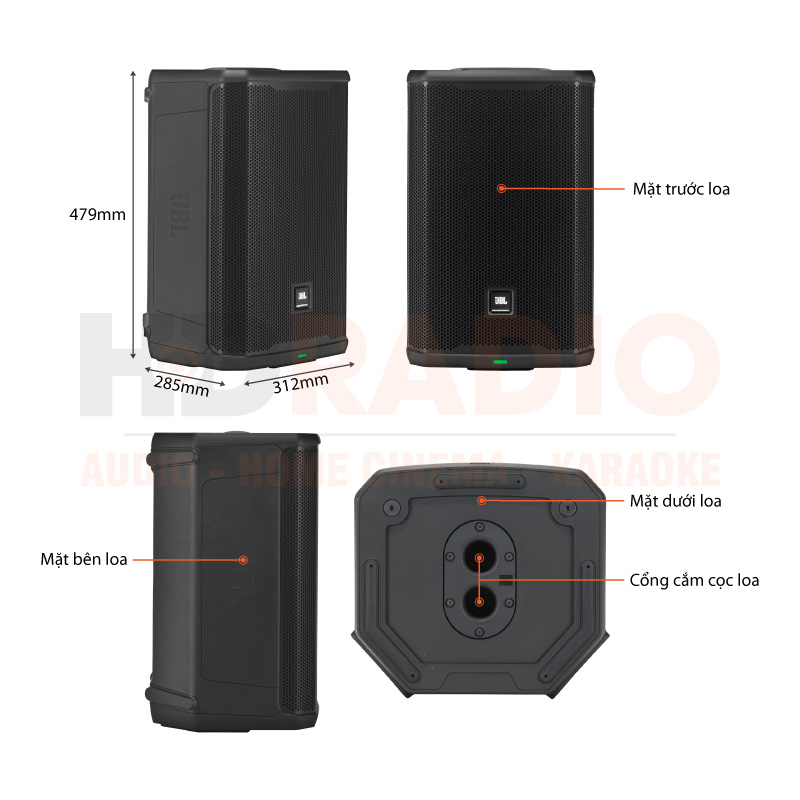 Chú thích Loa JBL PRX908