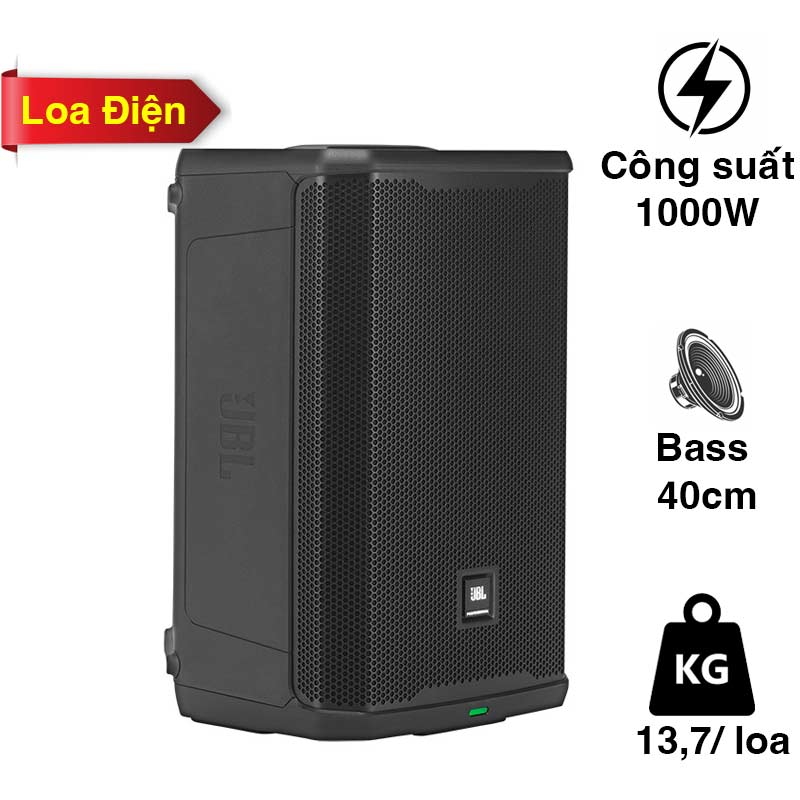 Loa JBL PRX908 (Liền công suất), Bass 40cm, 1000W RMS