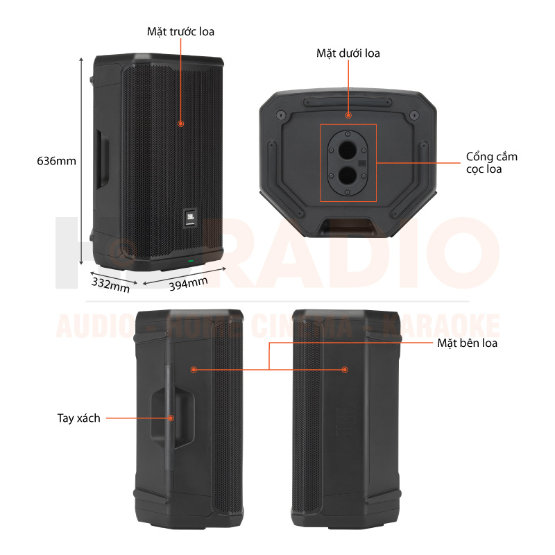 Chú thích Loa JBL PRX912