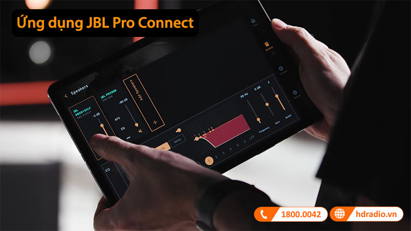 Ứng dụng JBL Pro Connect