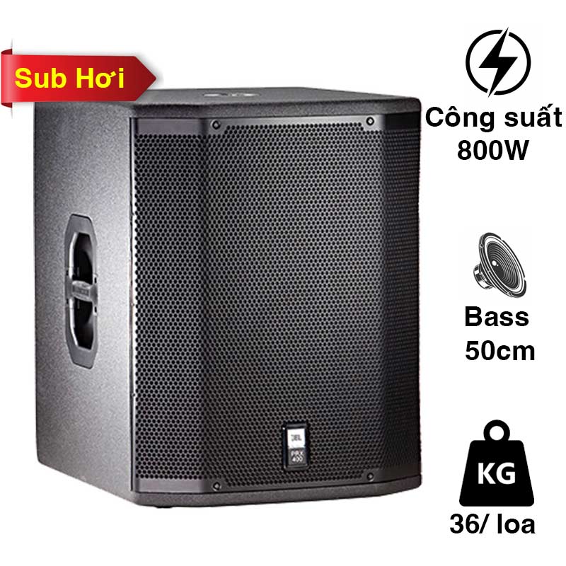 Sub hội trường JBL PRX418S, Bass 50cm, 800W