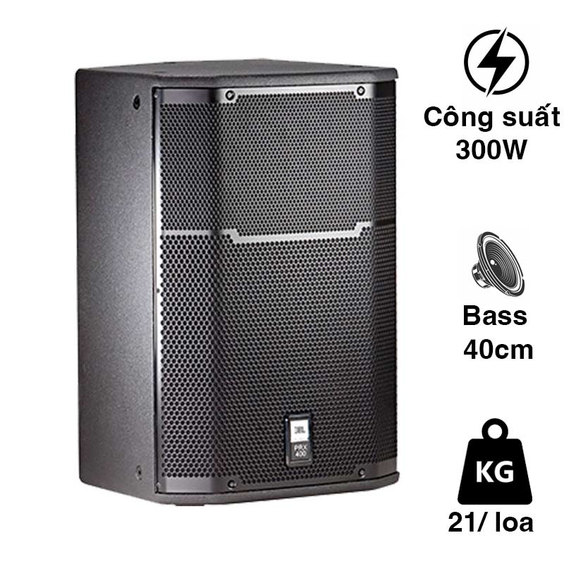 Loa hội trường JBL PRX415M, Bass 40cm, 300W