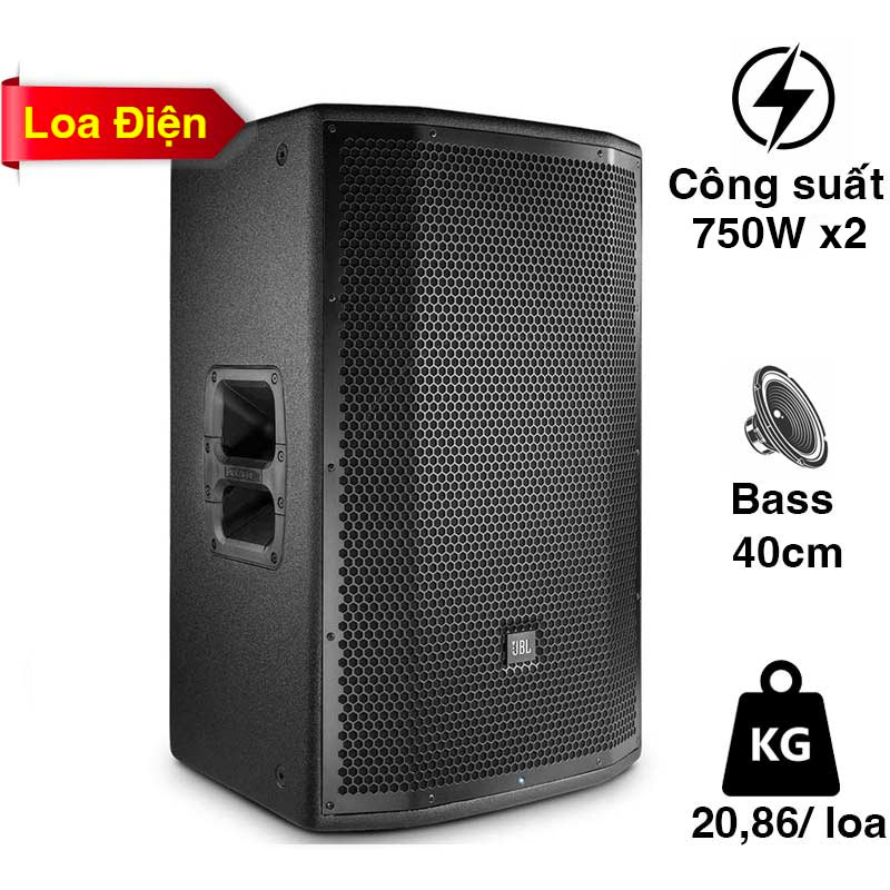 Loa JBL PRX815W Chính Hãng, Bass 40cm, 1500W, XLR, RCA