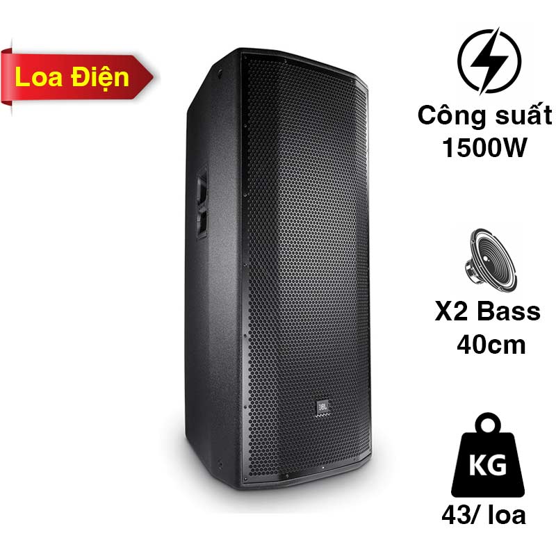 Loa JBL PRX825W (Liền Công Suất), Bass 40cm, 1500W